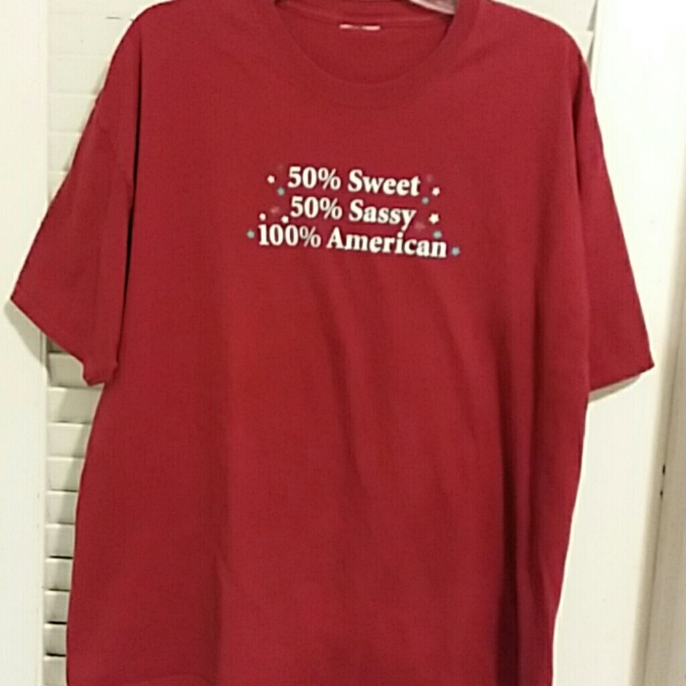 Women's Sweet,Sassy & 100%American T-shirt